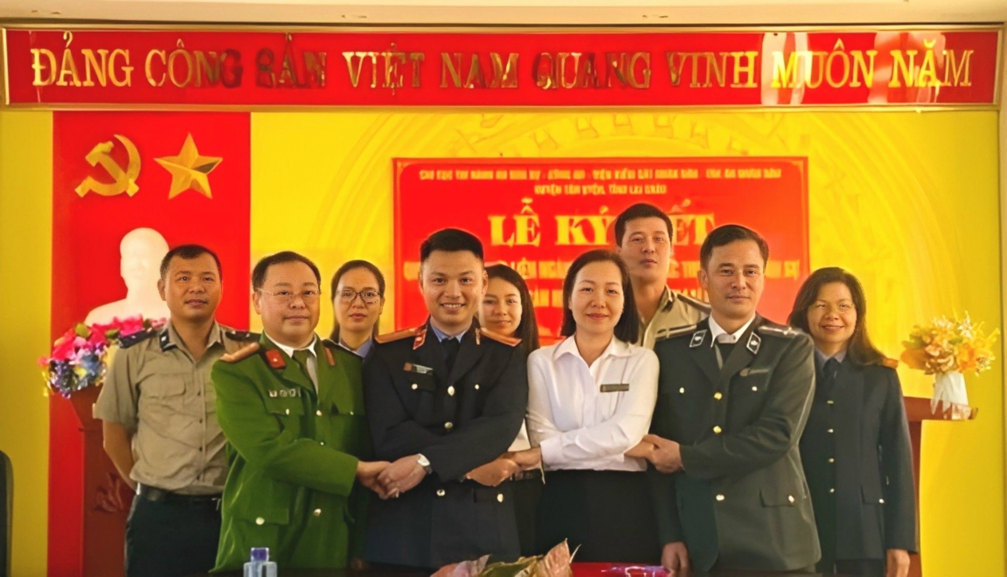 VKSND huyện Tân Uyên tham gia Lễ ký Quy chế phối hợp trong công tác thi hành án dân sự