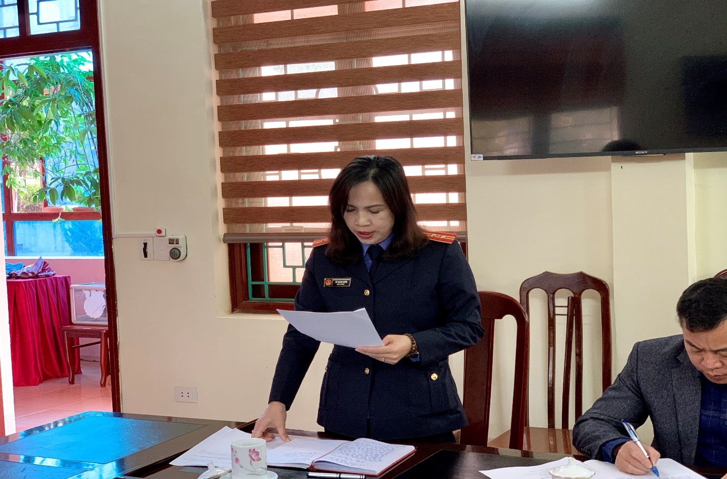 VKSND thành phố Lai Châu kiểm sát toàn diện năm 2022 tại Nhà tạm giữ Công an thành phố Lai Châu