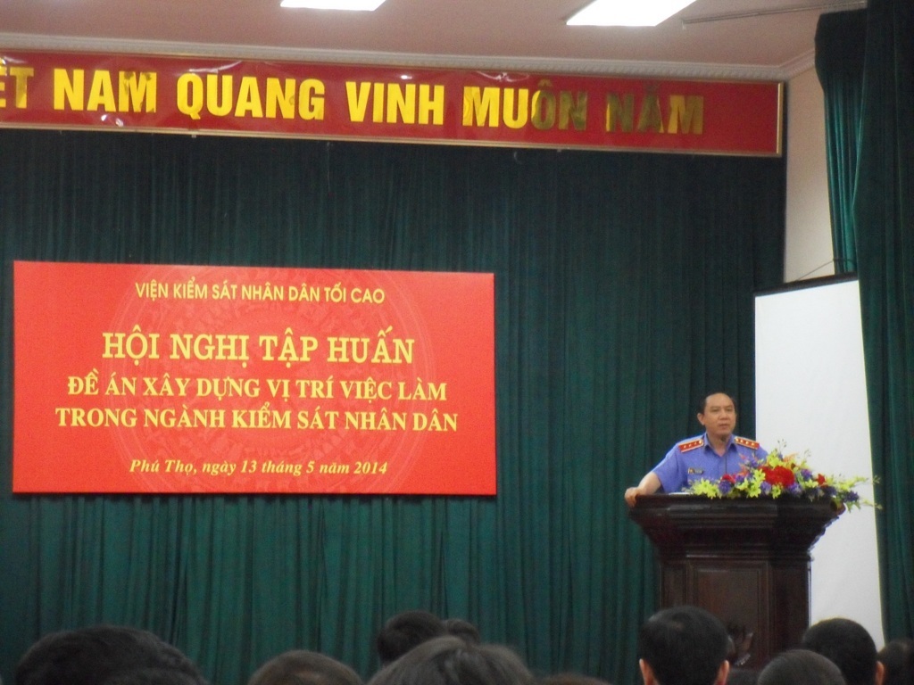 Hội nghị tập huấn xác định vị trí việc làm