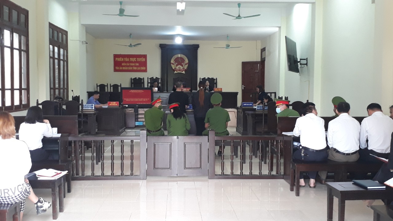 VKSND tỉnh Lai Châu phối hợp với Tòa án nhân dân tỉnh tổ chức phiên tòa rút kinh nghiệm hình sự trực tuyến hai cấp.