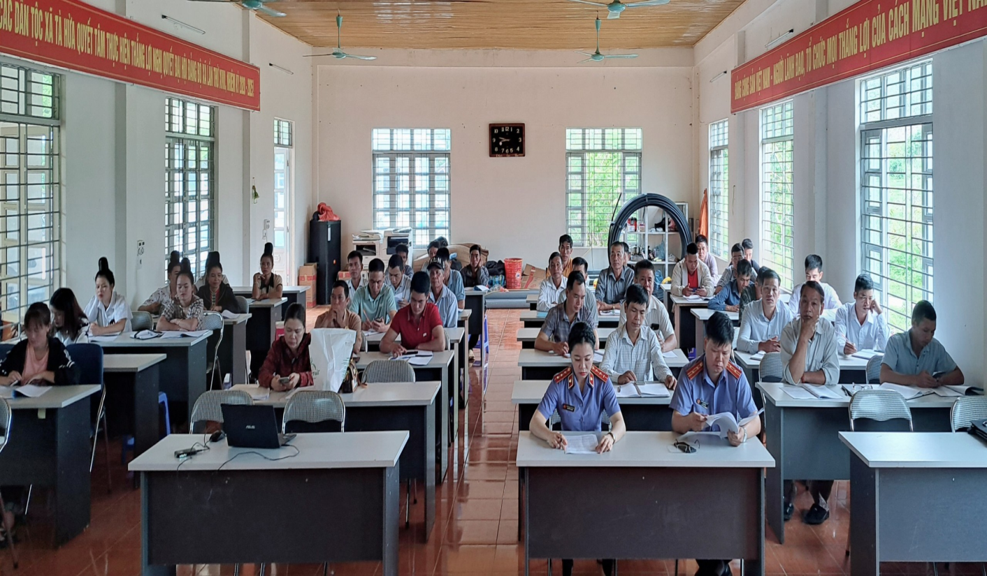 Tăng cường công tác tuyên truyền, phổ biến giáo dục pháp luật tại huyện Than uyên