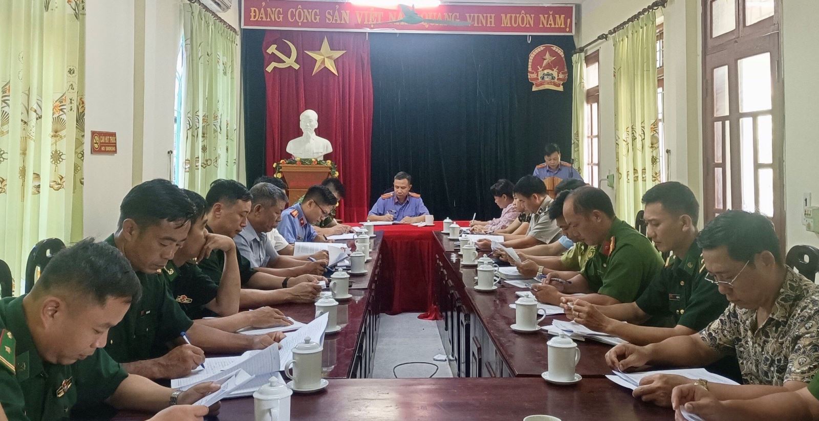 VKSND huyện Mường Tè chủ trì tổ chức Hội nghị sơ kết công tác phối hợp liên ngành 6 tháng đầu năm 2023