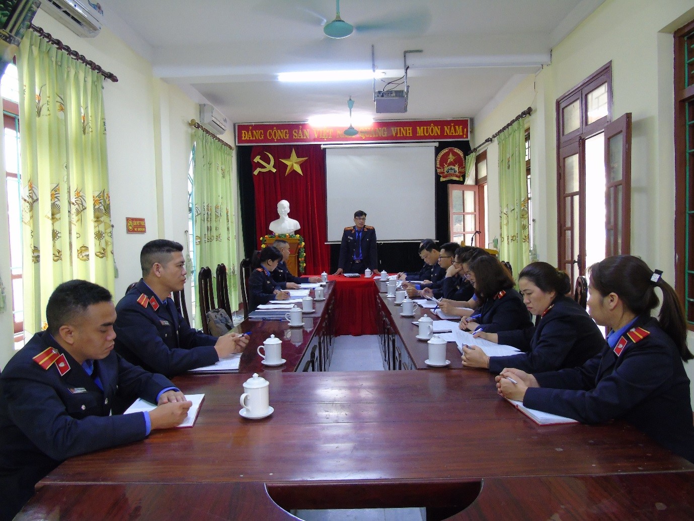 Công bố quyết định thanh tra toàn diện tại Viện kiểm sát nhân dân huyện Mường Tè, tỉnh Lai Châu