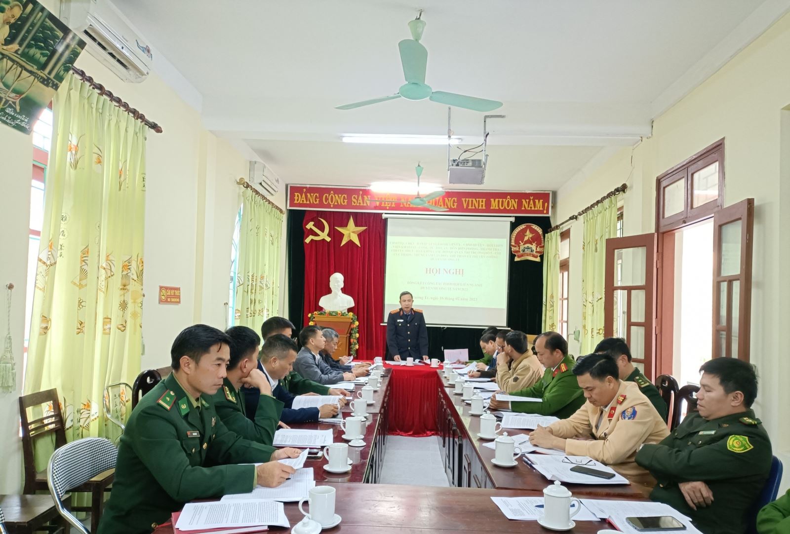 VKSND huyện Mường Tè chủ trì tổ chức Hội nghị tổng kết công tác phối hợp liên ngành năm 2022