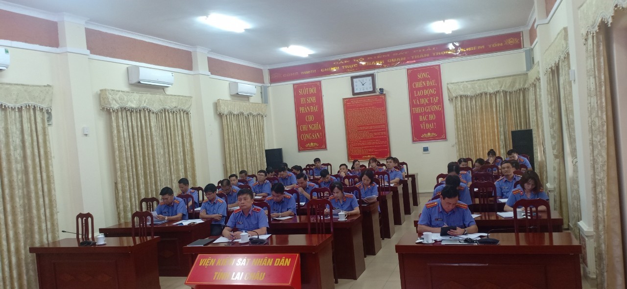 VKSND tỉnh Lai Châu tổ chức Hội nghị sơ kết công tác 6 tháng đầu năm 2023