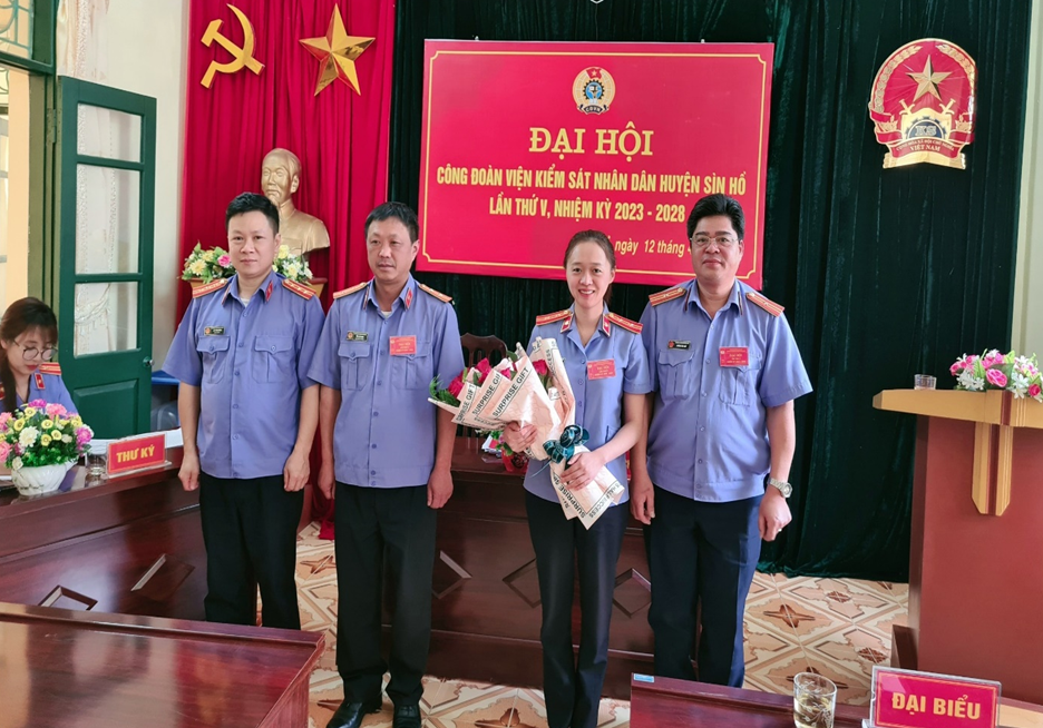 Công đoàn VKSND huyện Sìn Hồ tổ chức Đại hội nhiệm kỳ 2023 – 2028