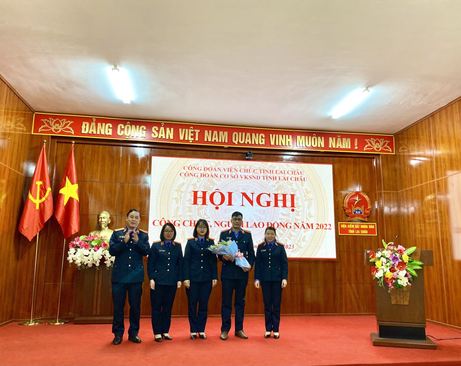 Công đoàn cơ sở Viện kiểm sát nhân dân tỉnh Lai Châu tổ chức Hội nghị công chức, người lao động năm 2022