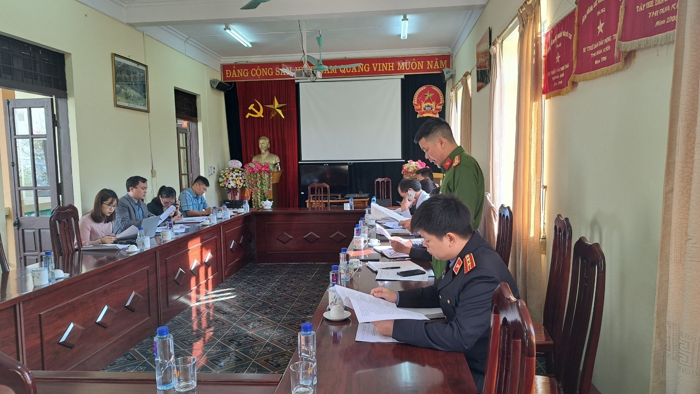 Ban Pháp chế HĐND tỉnh Lai Châu làm việc tại Viện kiểm sát nhân dân huyện Than Uyên