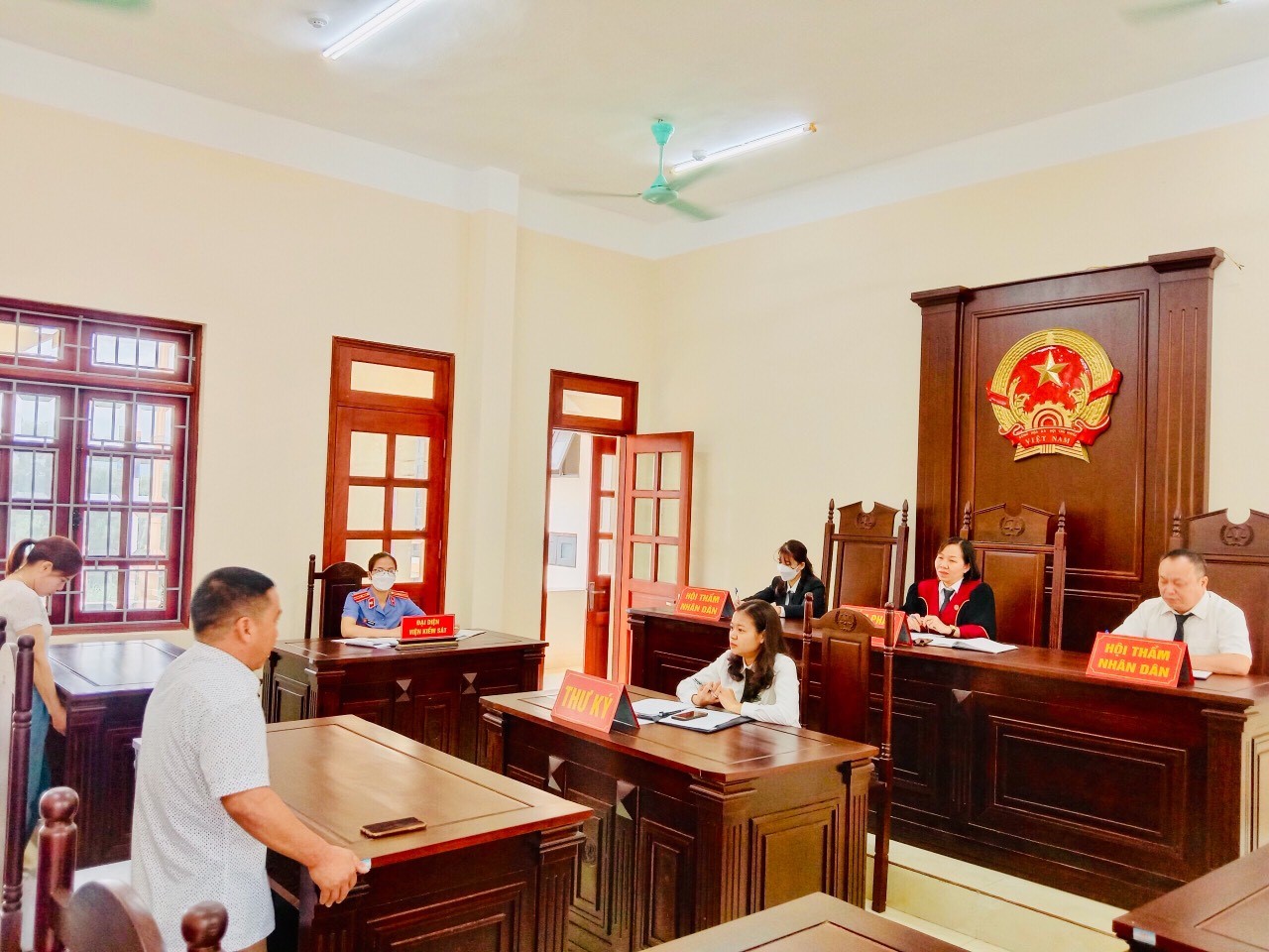 Viện kiểm sát nhân dân huyện Tân Uyên phối hợp tổ chức xét xử rút kinh nghiệm vụ án dân sự