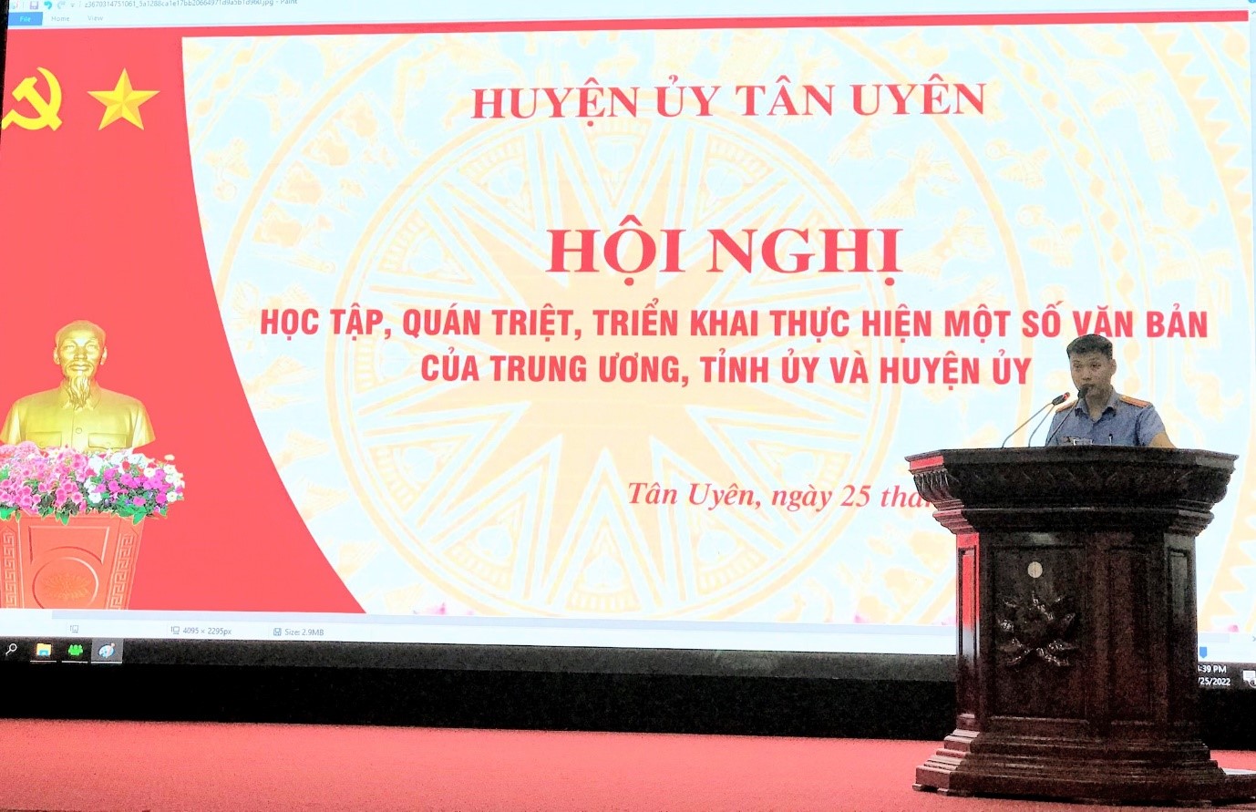 VKSND huyện Tân Uyên quán triệt Thông tư liên tịch số 01/2021
