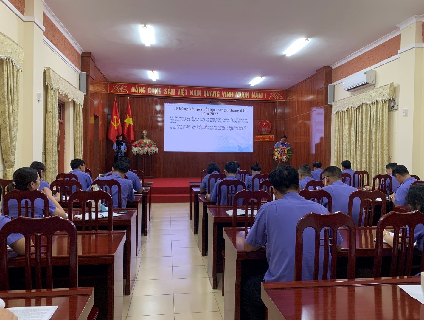 VKSND tỉnh Lai Châu sơ kết công tác 6 tháng đầu năm 2022