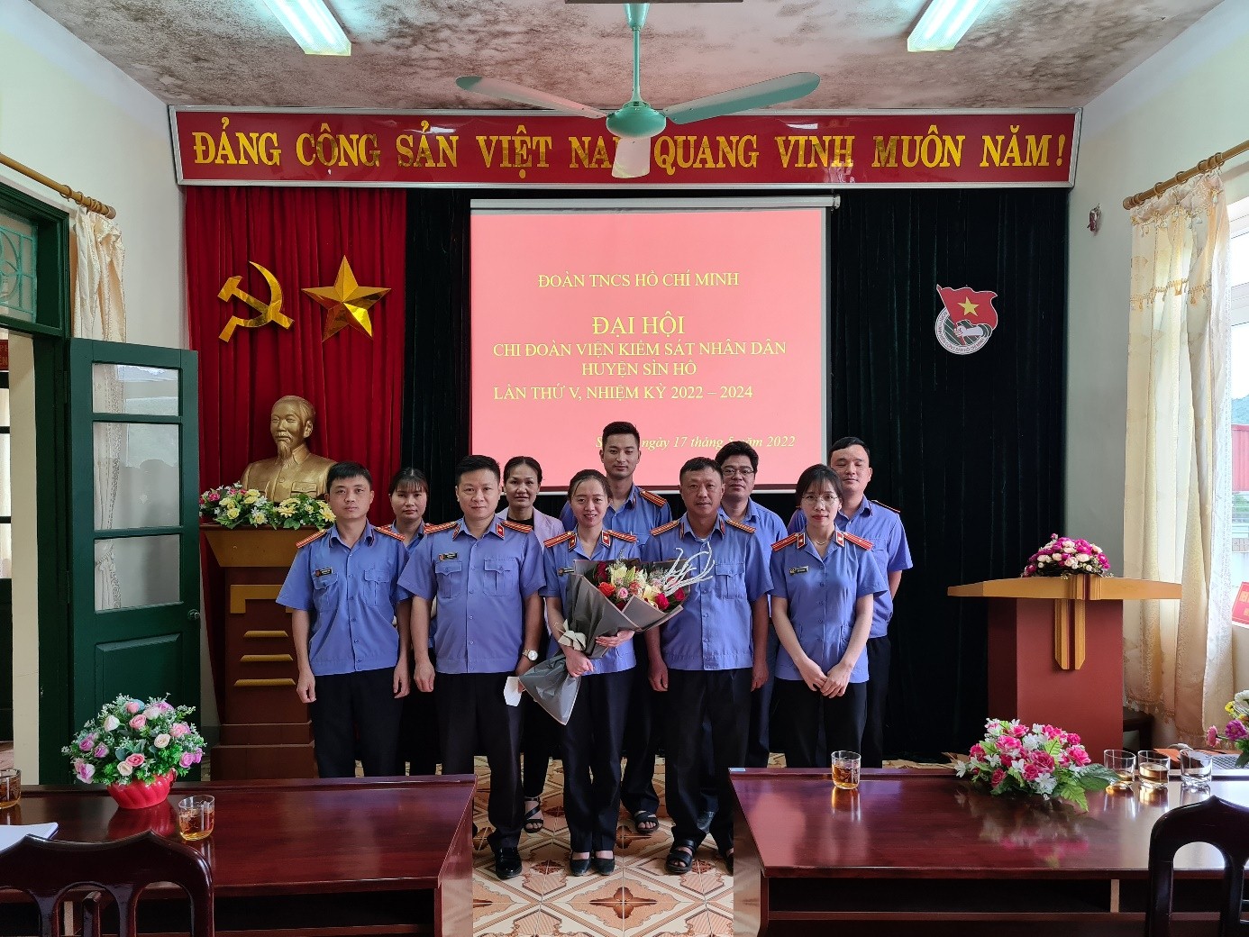 Chi đoàn VKSND huyện Sìn Hồ tổ chức thành công Đại hội lần thứ V (Nhiệm kỳ 2022 – 2024)