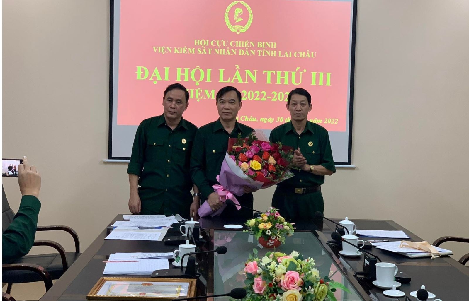 Đại hội Hội Cựu chiến binh Viện kiểm sát nhân dân tỉnh Lai Châu, Lần thứ III, nhiệm kỳ 2022-2027
