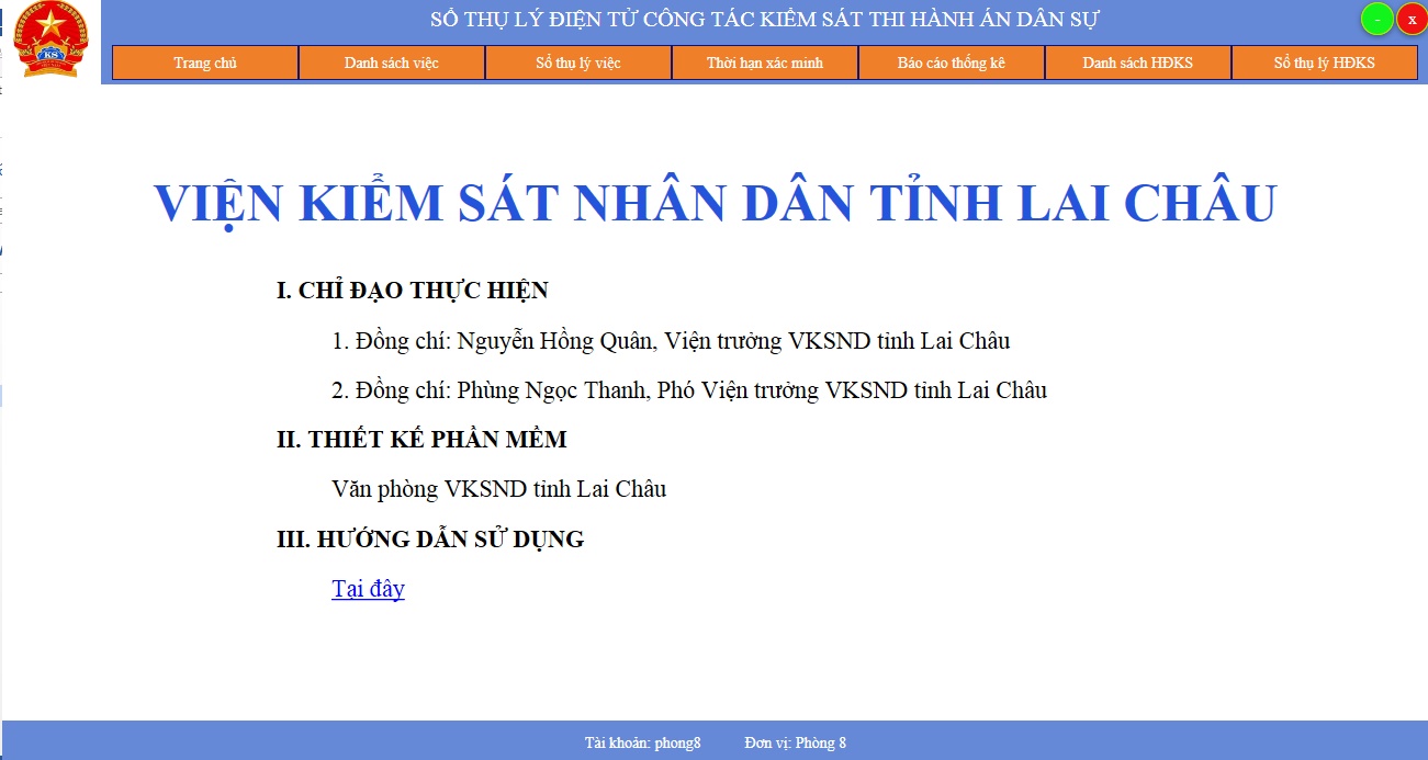 VKSND tỉnh Lai châu tăng cường ứng dụng công nghệ thông tin trong công tác