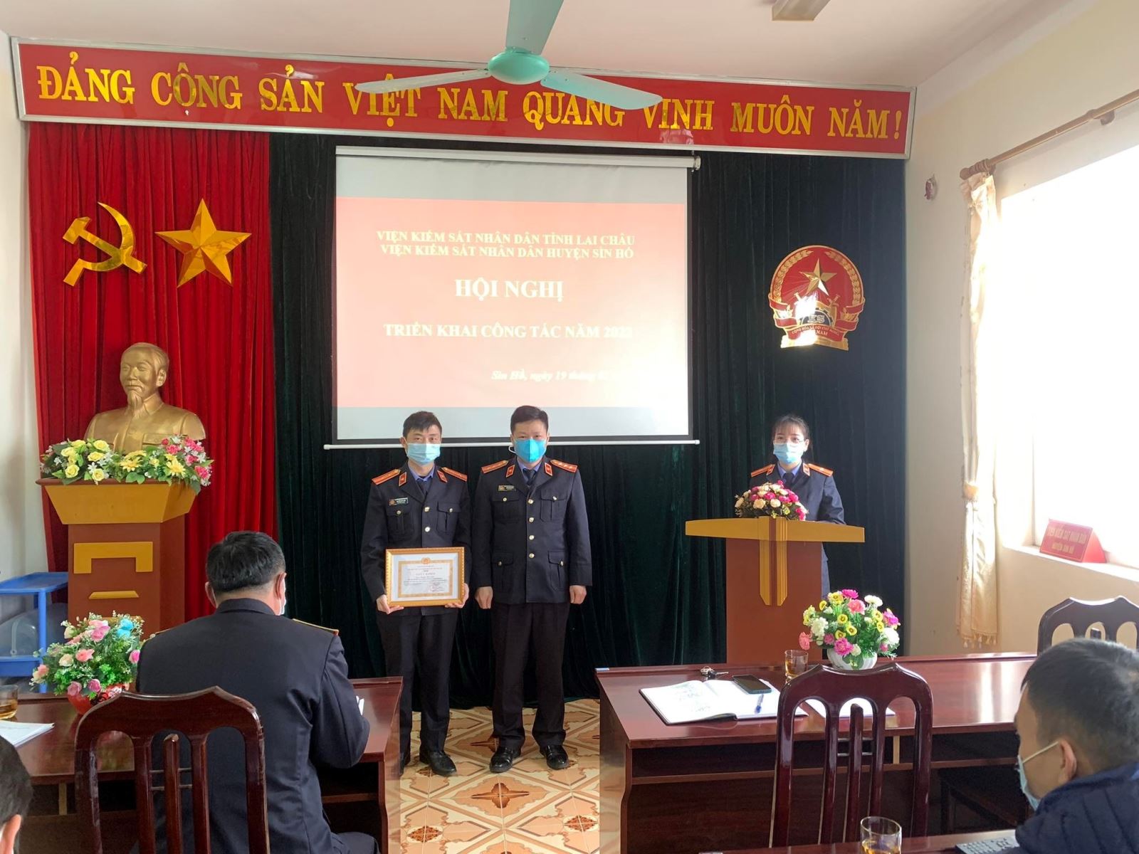 VKSND huyện Sìn Hồ: Tổ chức Hội nghị triển khai công tác năm 2022