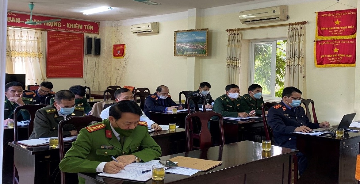 Hội nghị tổng kết công tác phối hợp liên ngành tố tụng huyện Phong Thổ năm 2021 và phương hướng nhiệm vụ năm 2022