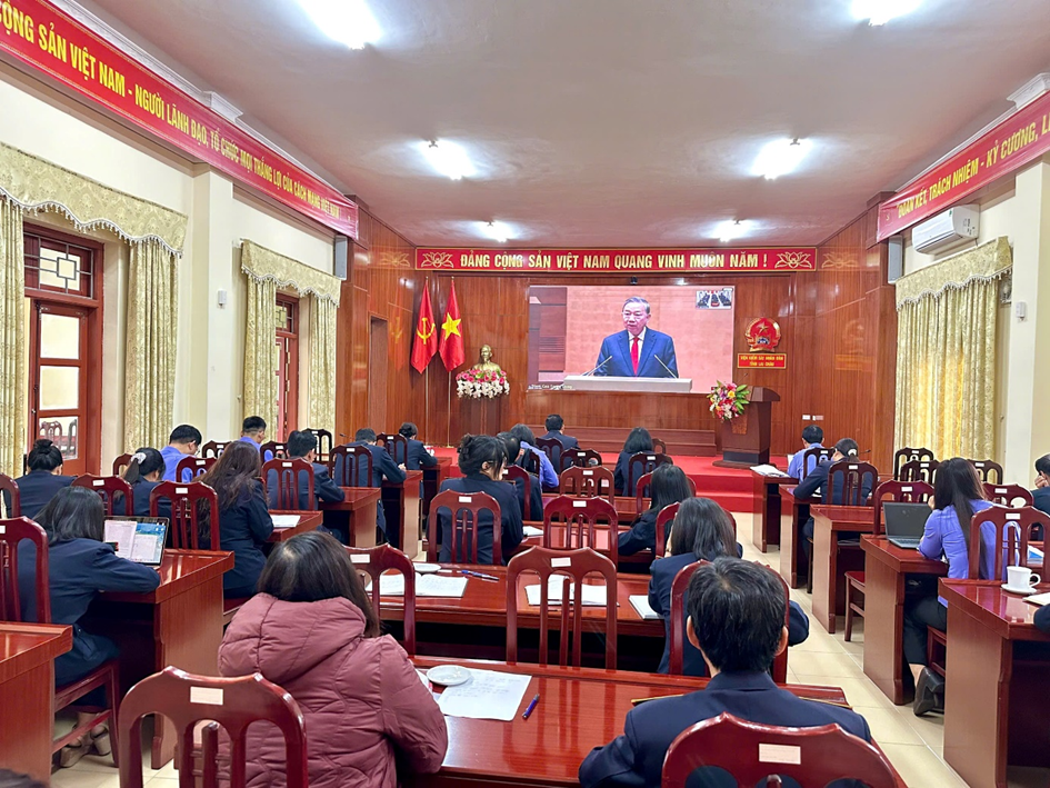 Đảng bộ VKSND tỉnh Lai Châu nghiên cứu, học tập, quán triệt và triển khai thực hiện Nghị quyết số 79-NQ/TW, Nghị quyết số 80-NQ/TW của Bộ Chính trị