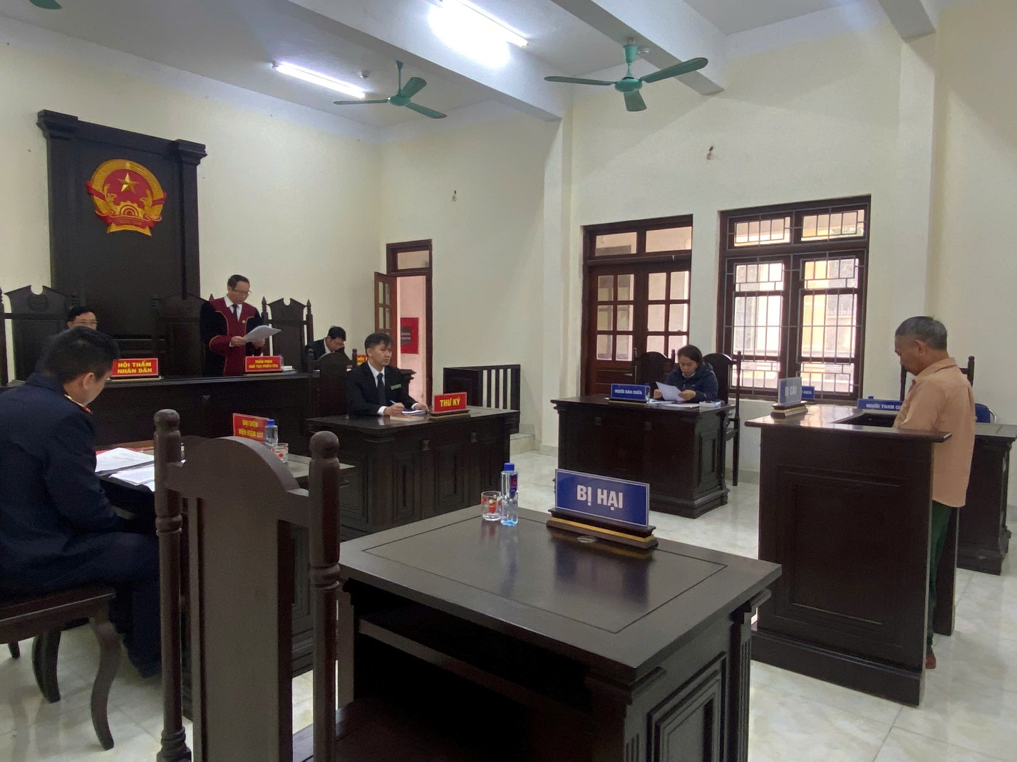 VKSND huyện Nậm Nhùn tổ chức phiên tòa rút kinh nghiệm