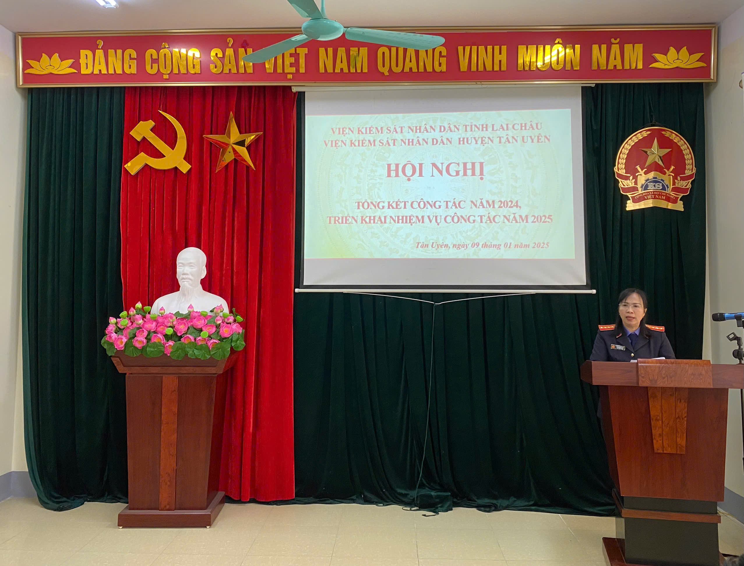 VKSND huyện Tân Uyên tổ chức Hội nghị triển khai công tác Kiểm sát năm 2025