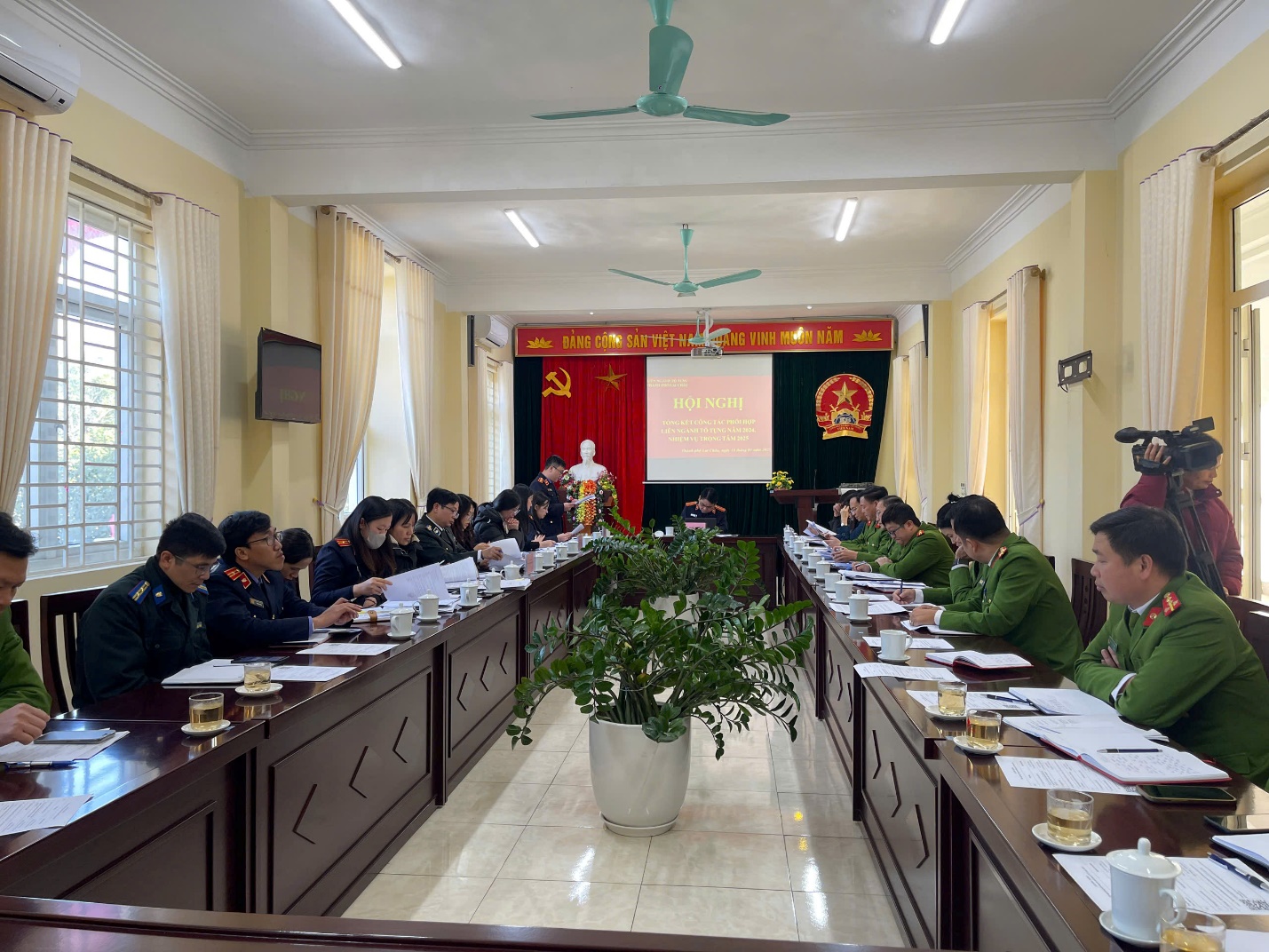 VKSND thành phố Lai Châu chủ trì Hội nghị tổng kết công tác phối hợp liên ngành tố tụng năm 2024