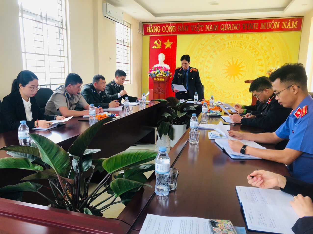 VKSND tỉnh Lai Châu trực tiếp kiểm sát tại Chi cục Thi hành án dân sự huyện Tân Uyên, tỉnh Lai Châu
