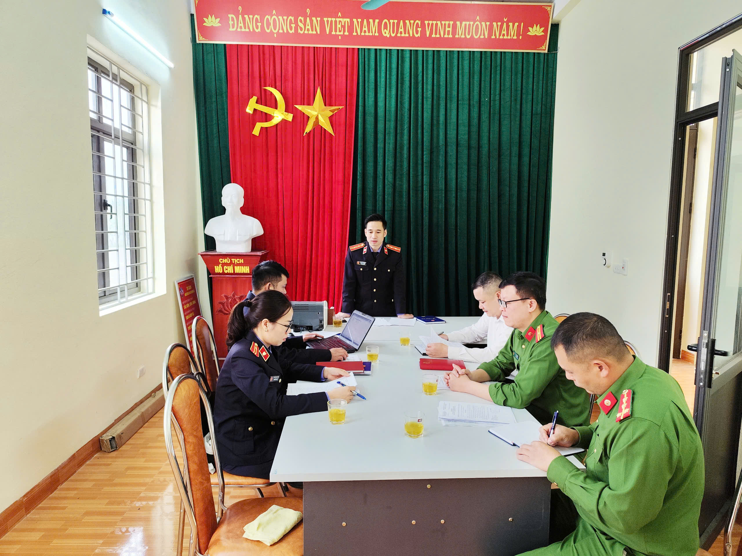 Viện kiểm sát nhân dân Huyện Tân Uyên kiểm sát trực tiếp công tác thi hành án hình sự ngoài cộng đồng