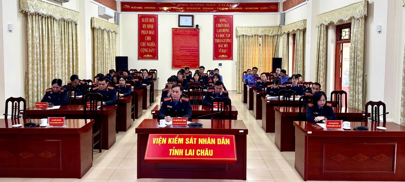 Viện kiểm sát nhân dân tỉnh Lai Châu tổ chức bốc thăm lựa chọn người được xác minh tài sản, thu nhập năm 2025