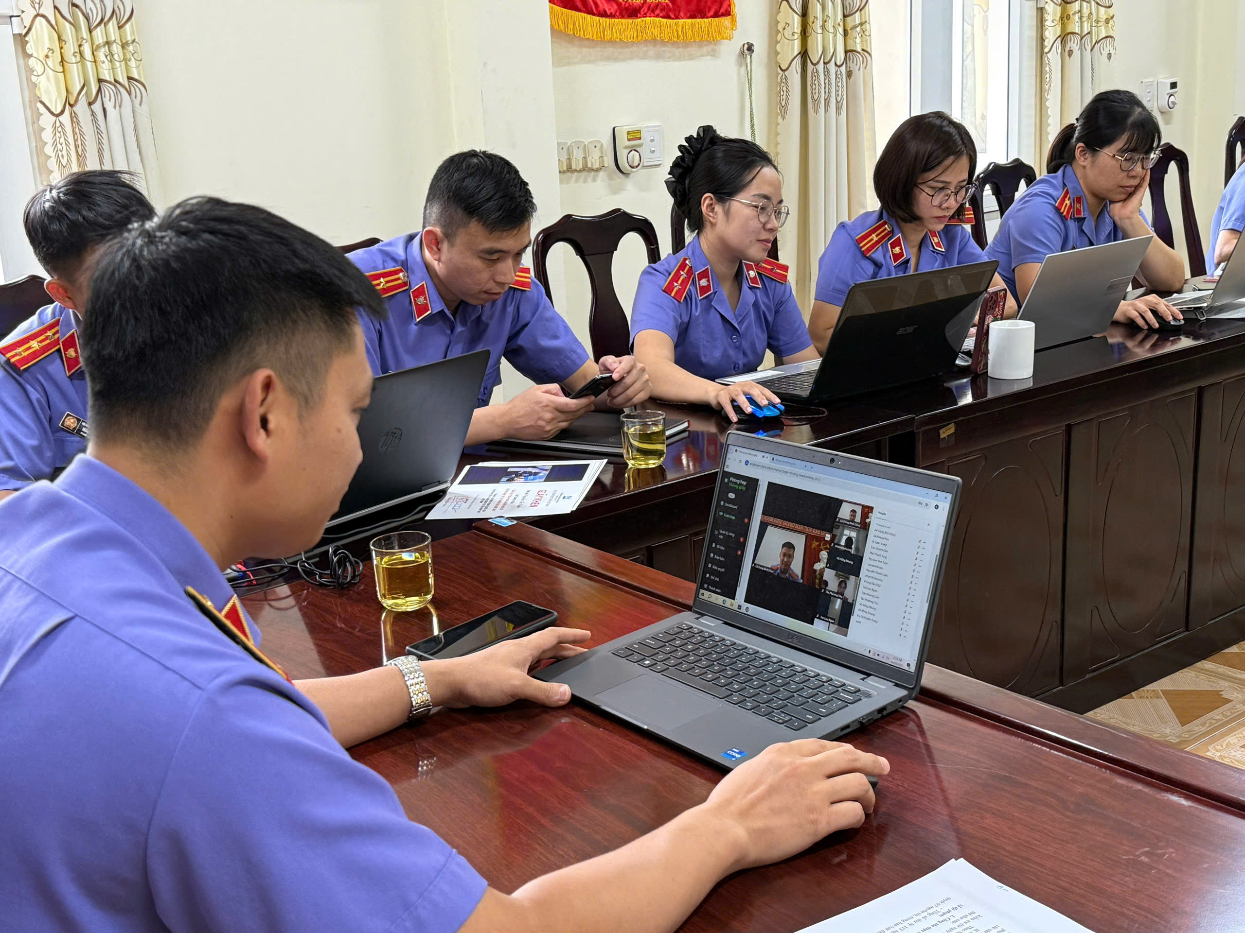 VKSND khu vực 3 – Lai Châu triển khai thực hiện “Phòng họp không giấy”