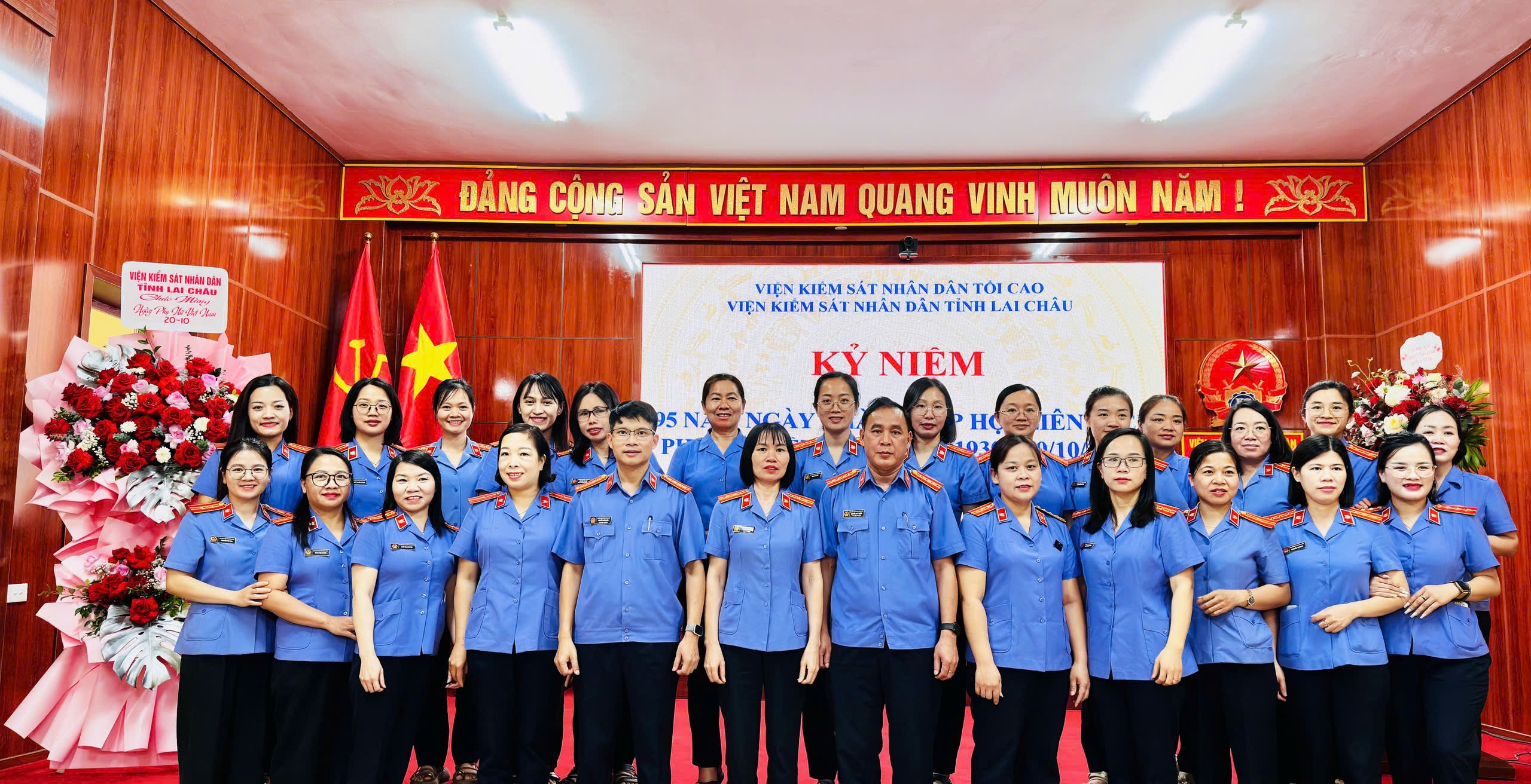 Viện kiểm sát nhân dân tỉnh Lai Châu kỷ niệm 95 năm ngày thành lập Hội liên hiệp phụ nữ Việt Nam