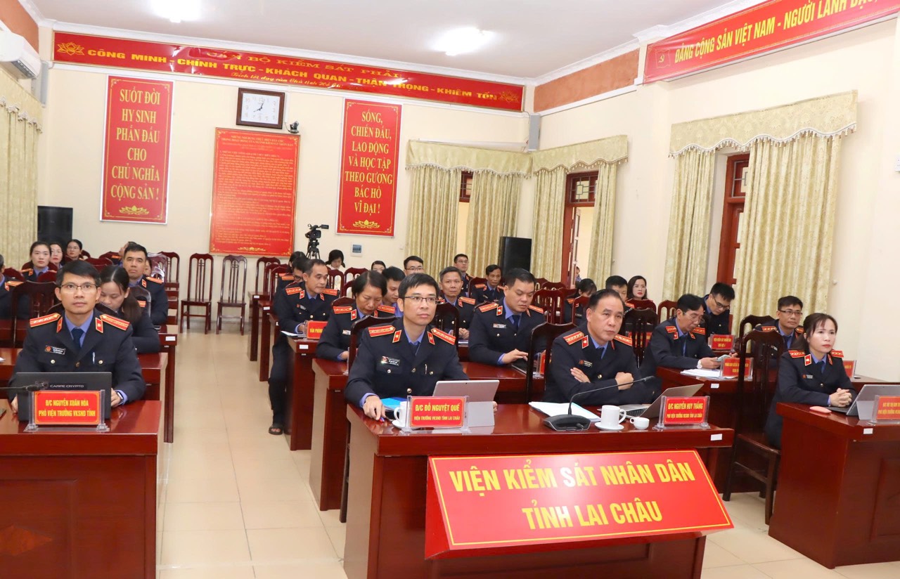 VKSND tỉnh Lai Châu tổ chức Hội nghị tổng kết công tác năm 2025