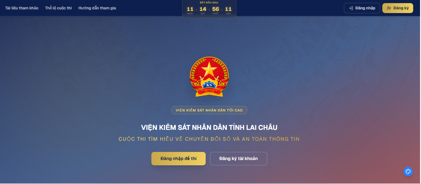 VKSND tỉnh Lai Châu tổ chức Cuộc thi trực tuyến “Tìm hiểu về chuyển đổi số và an toàn thông tin”