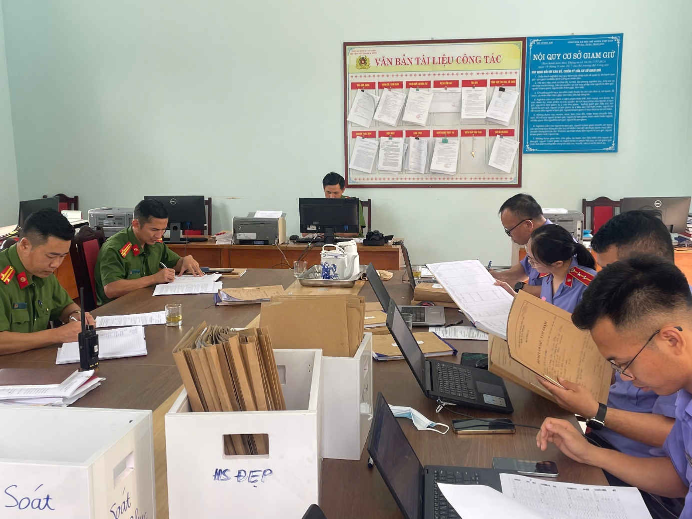VKSND Khu vực 2, Lai Châu trực tiếp kiểm sát Quý III năm 2026 tại Phân trại tạm giam Tân Uyên thuộc Trại tạm giam Công an tỉnh Lai Châu