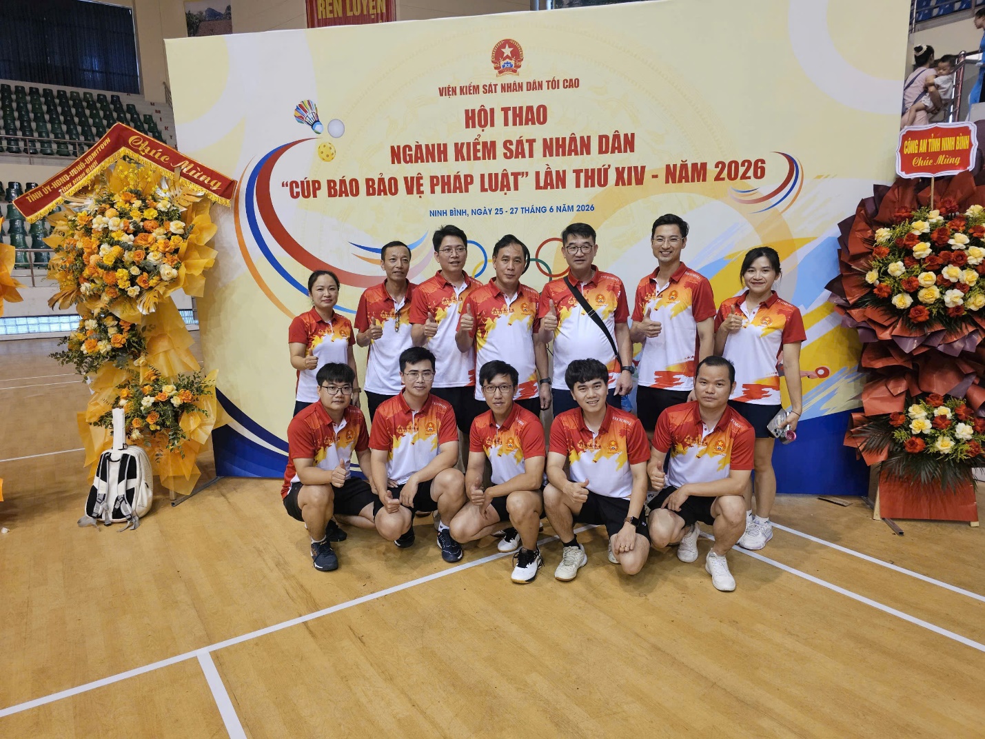 Đoàn thể thao VKSND tỉnh Lai Châu tham gia tranh tài tại Hội thao ngành Kiểm sát nhân dân – Cúp báo bảo vệ pháp luật lần thứ XIV năm 2026