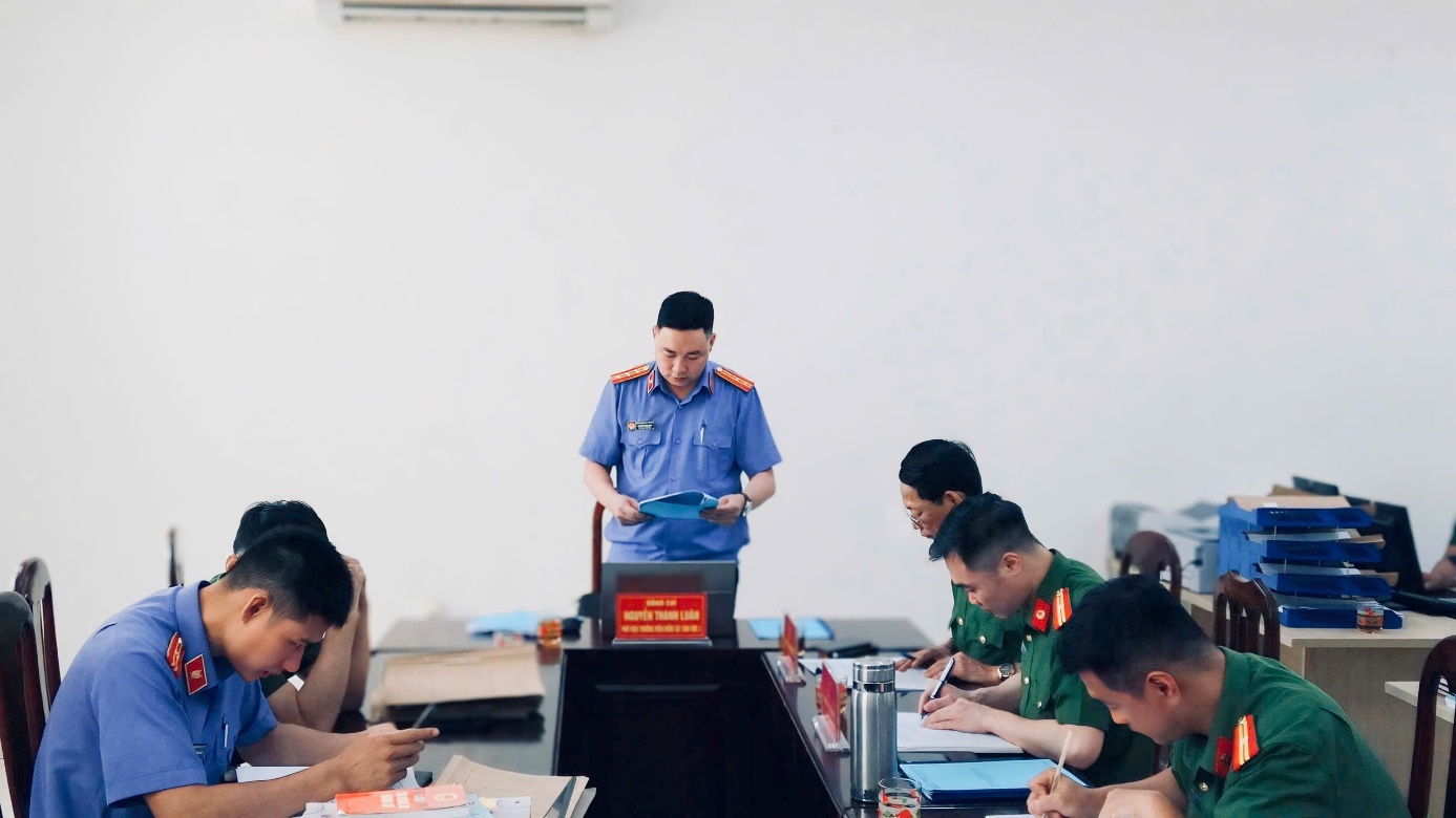 VKSND khu vực 3 – Lai Châu trực tiếp kiểm sát việc tạm giữ, tạm giam, thi hành án hình sự và kiểm sát việc thực hiện kiến nghị tại Phân trại tạm giam Phong Thổ