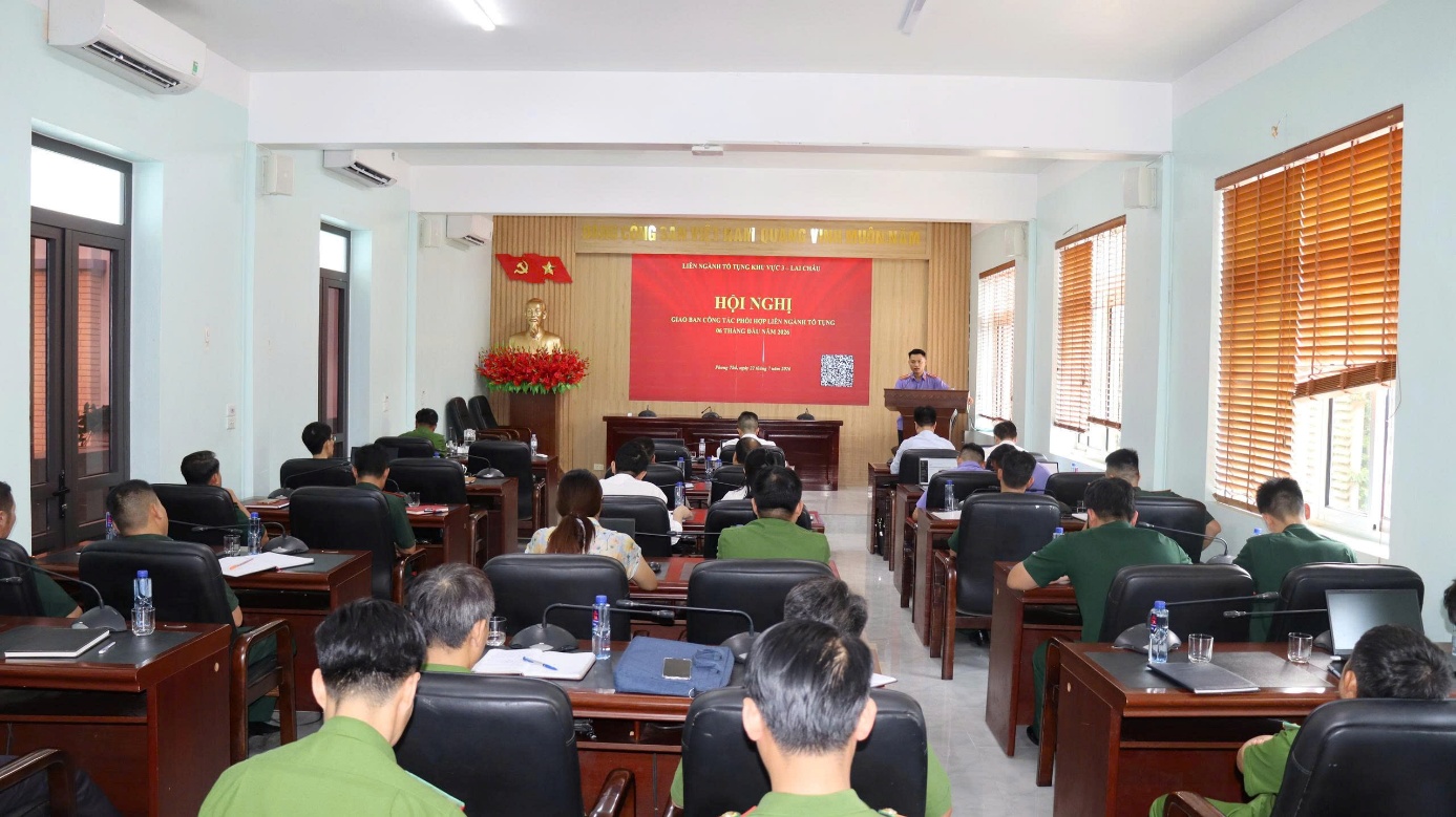 VKSND khu vực 3 – Lai Châu tổ chức giao ban liên ngành tố tụng và tập huấn nghiệp vụ kết hợp trao giải cuộc thi nghiệp vụ kiểm sát
