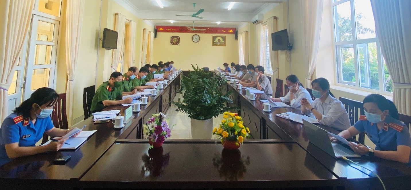 Kết quả đạt được của liên ngành tố tụng thành phố Lai Châu