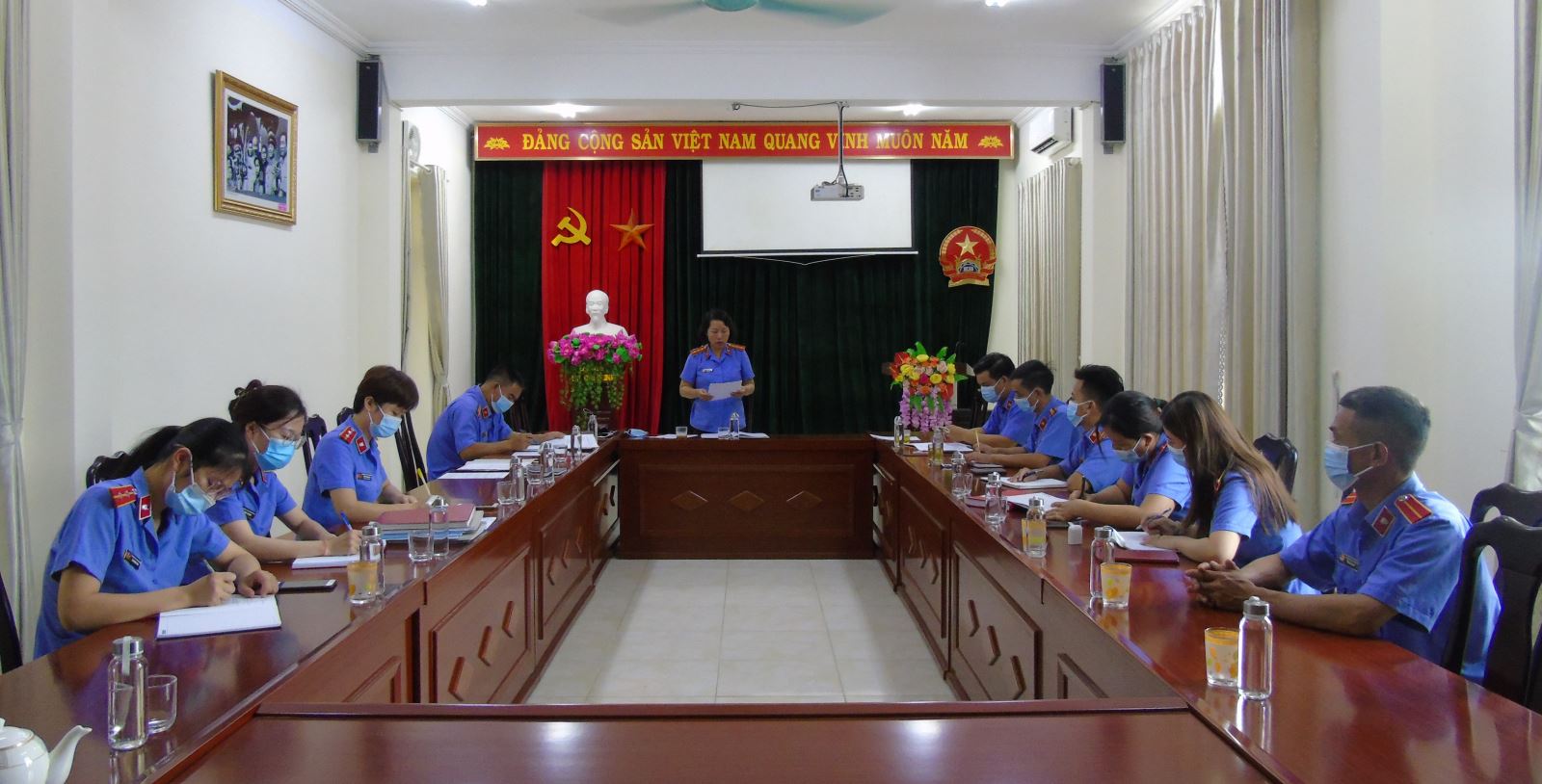 Kiểm tra công tác phòng, chống tham nhũng tại Viện kiểm sát nhân dân (VKSND) huyện Nậm Nhùn, tỉnh Lai Châu