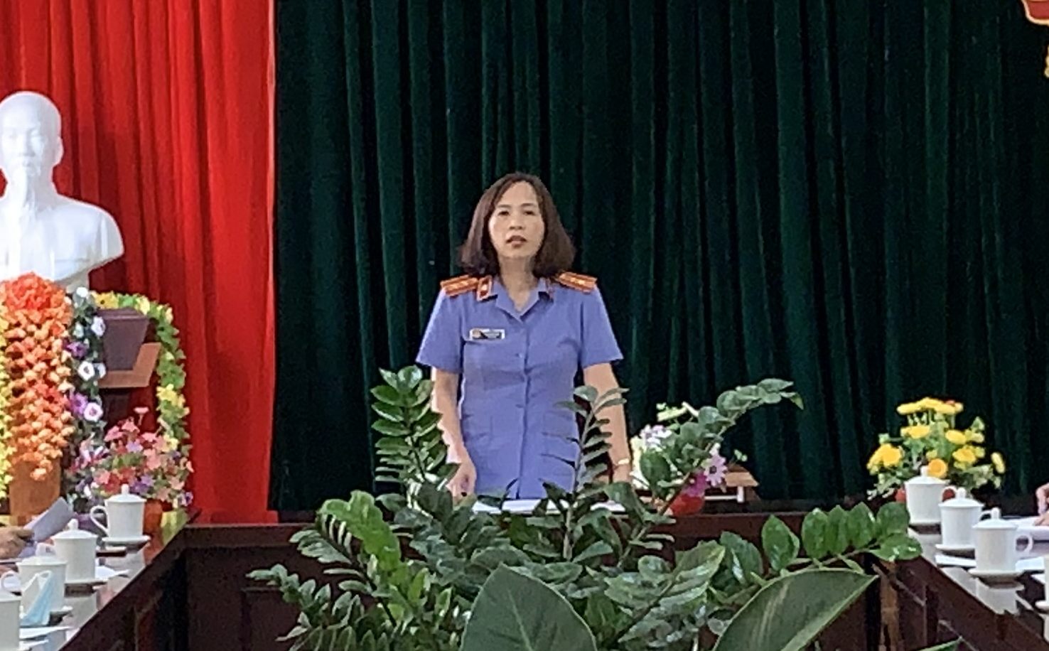 VKSND thành phố Lai Châu chủ trì tổ chức Hội nghị sơ kết công tác phối hợp liên ngành tố tụng 6 tháng đầu năm 2021