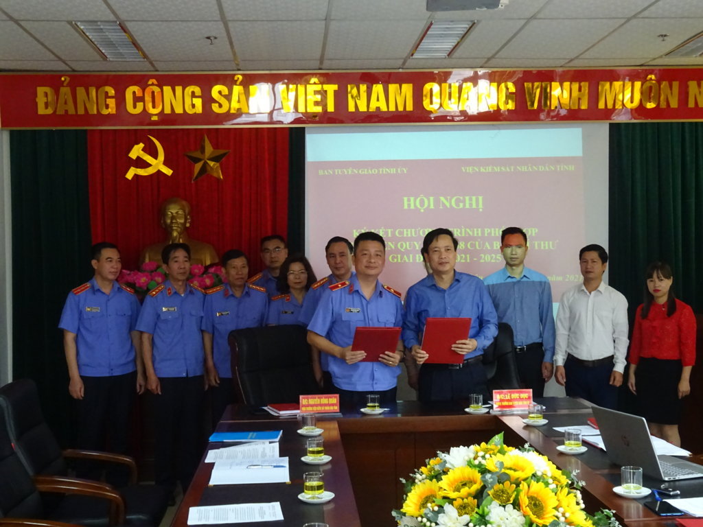 Hội nghị ký kết Chương trình phối hợp