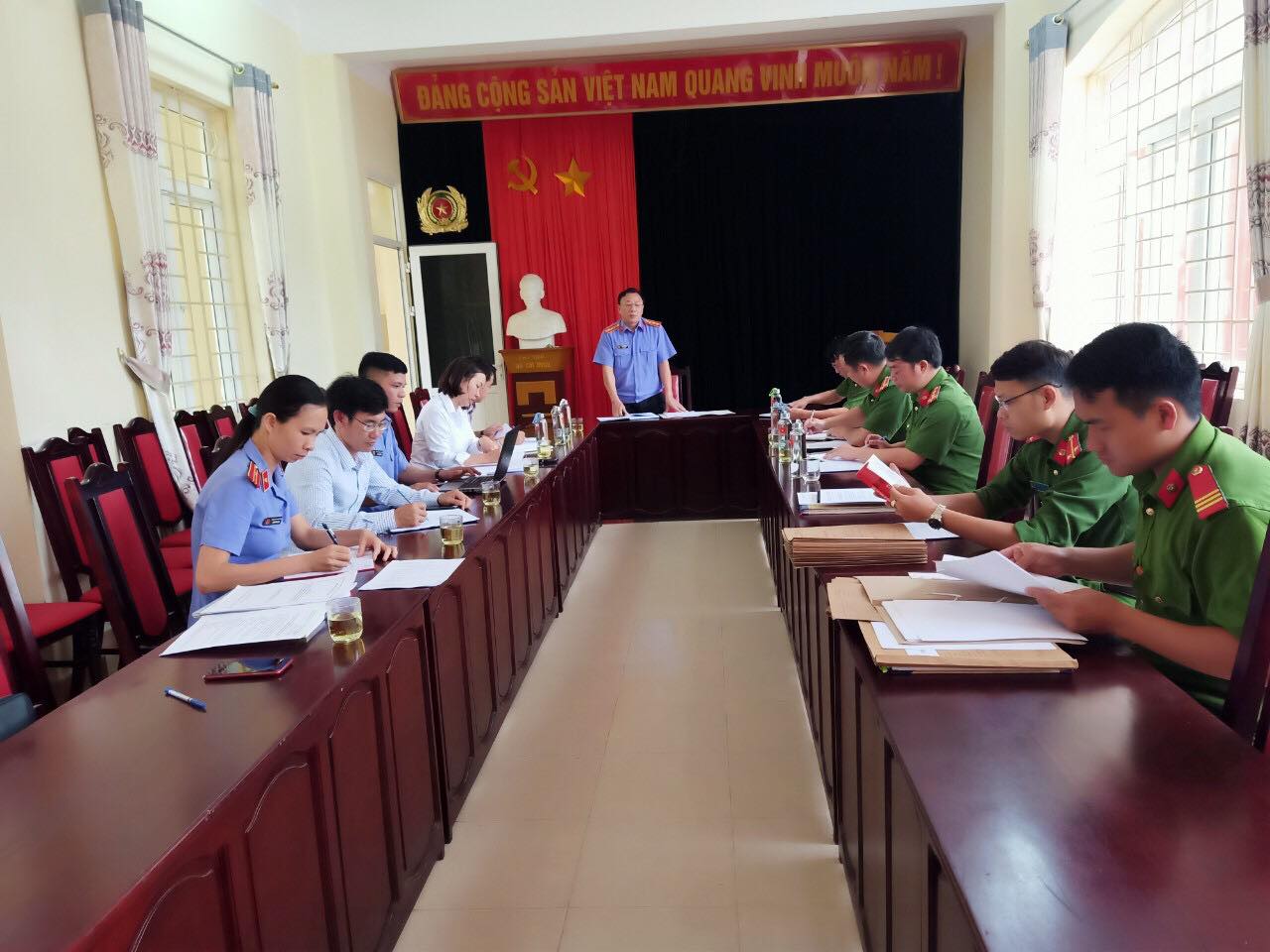 VKSND huyện Tân Uyên chủ trì Hội nghị sơ kết liên ngành tố tụng huyện Tân Uyên