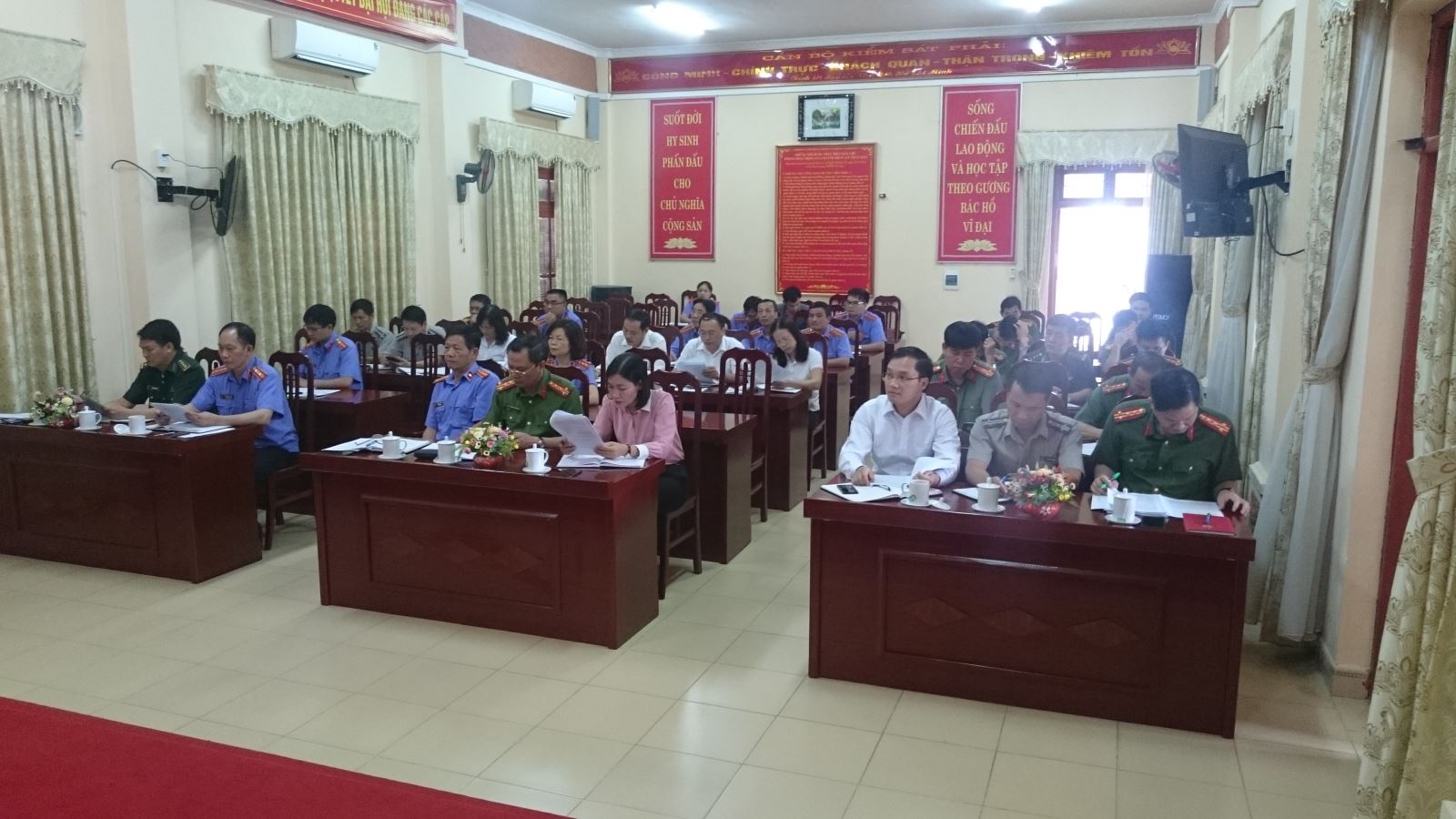 Sơ kết liên ngành tố tụng tỉnh Lai Châu và lễ ký kết quy chế phối hợp trong công tác tạm giữ, tạm giam, hỗ trợ tư pháp và thi hành án hình sự