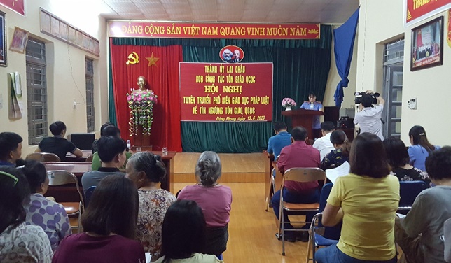 VKSND thành phố Lai Châu tăng cường công tác tuyên truyền, phổ biến giáo dục pháp luật