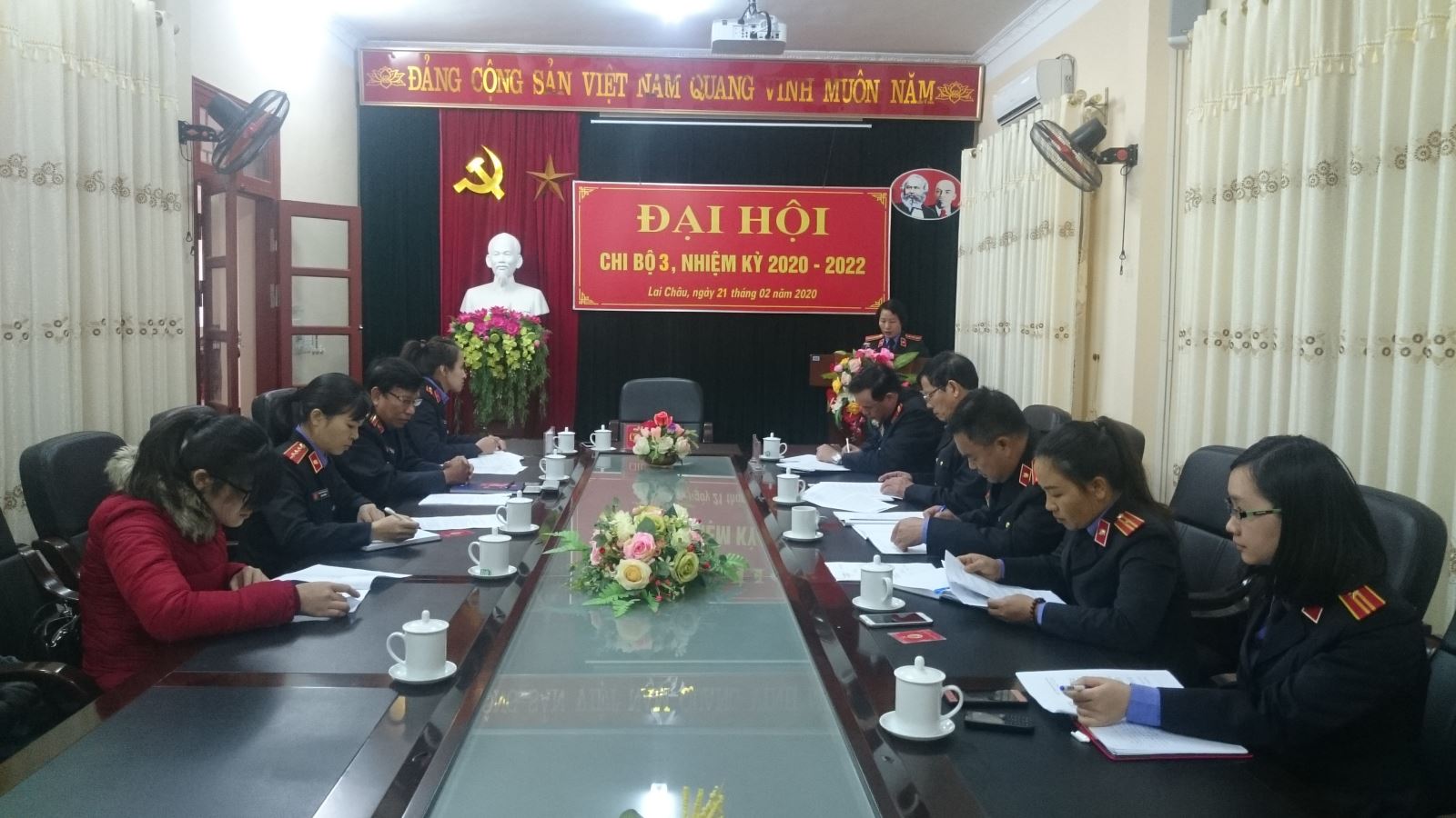 Tổ chức thành công Đại hội Chi bộ 3 (Tổ chức cán bộ – Thanh tra – Khiếu tố) lần thứ V, nhiệm kỳ 2020-2022