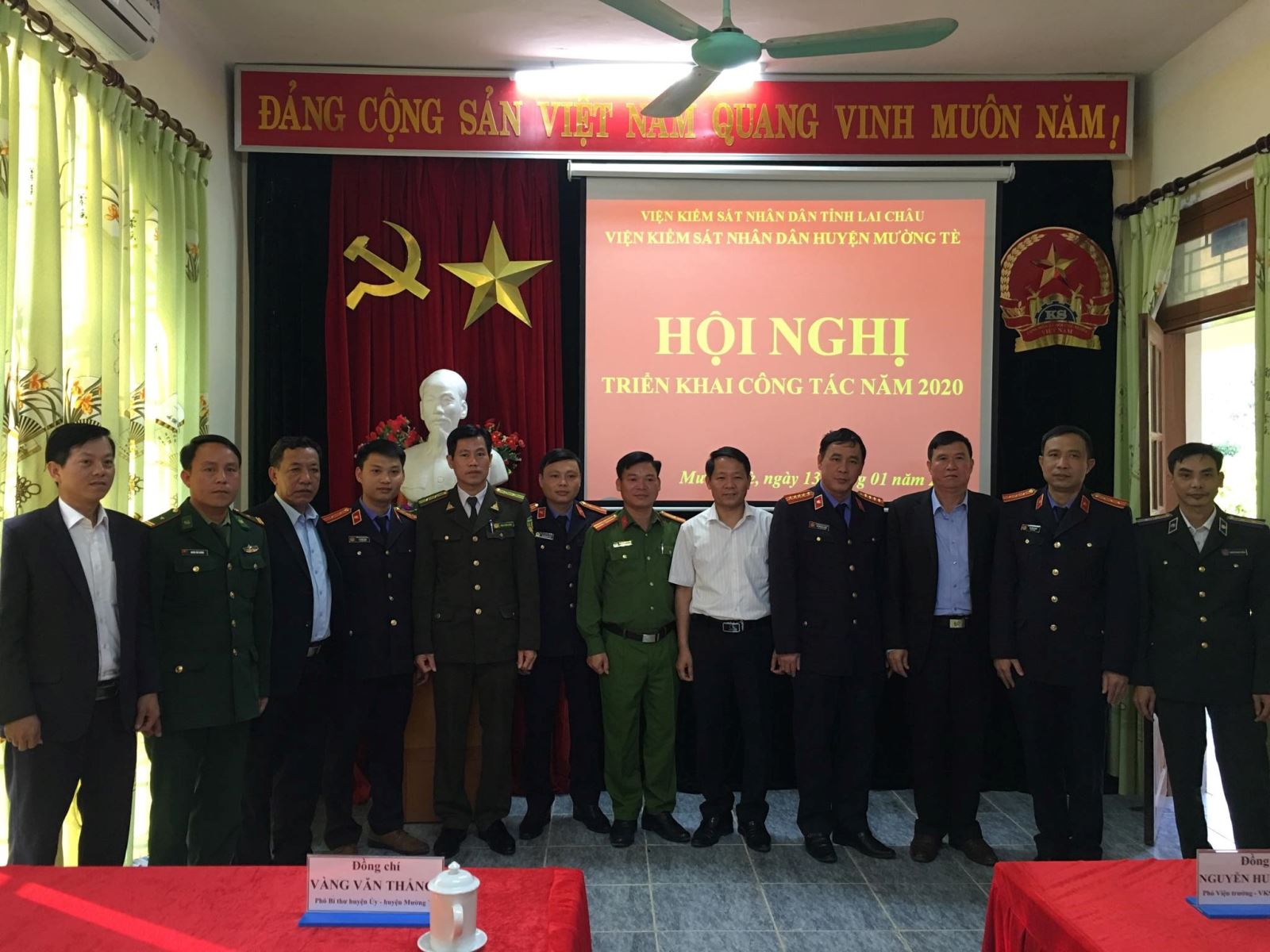 Viện kiểm sát nhân dân huyện Mường Tè tổ chức hội nghị triển khai kế hoạch công tác kiểm sát năm 2020