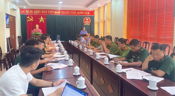 Viện kiểm sát nhân dân huyện Mường Tè chủ trì tổ chức Hội nghị giao ban liên ngành tố tụng 6 tháng đầu năm 2024