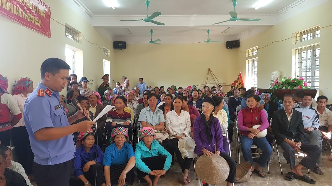 Viện kiểm sát nhân dân huyện Than Uyên tuyên truyền pháp luật