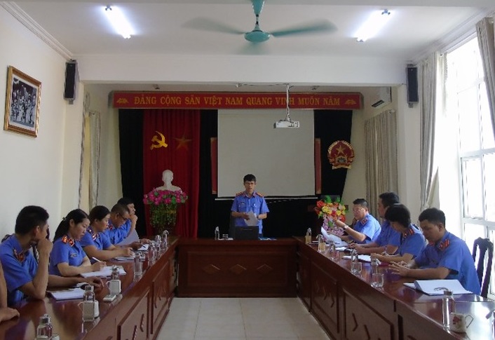 VKSND tỉnh Lai Châu tiến hành thanh tra tại Viện kiểm sát nhân dân huyện Nậm Nhùn