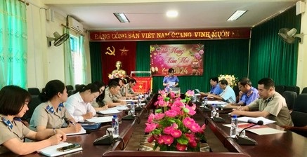 VKSND tỉnh Lai Châu trực tiếp kiểm sát tại Cục Thi hành án dân sự  tỉnh Lai Châu