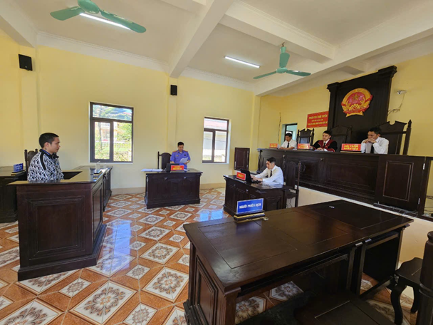 LÃNH ĐẠO VKSND HUYỆN SÌN HỒ TRỰC TIẾP THỰC HÀNH QUYỀN CÔNG TỐ, KIỂM SÁT XÉT XỬ VỤ ÁN HÌNH SỰ
