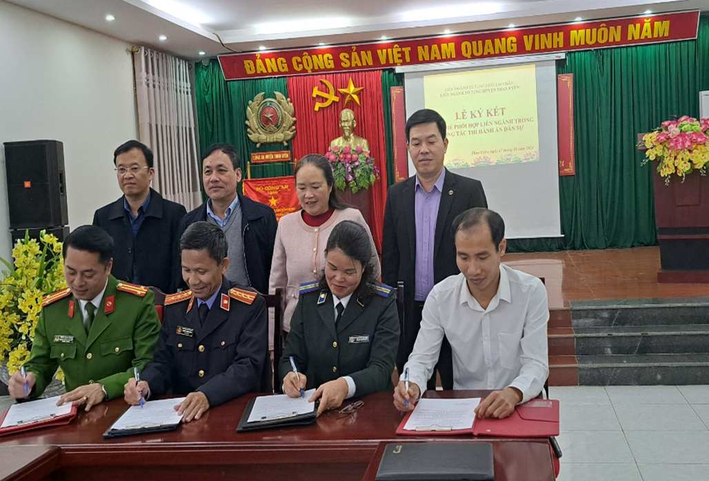 Tổng kết công tác phối hợp liên ngành tố tụng huyện Than Uyên 2023